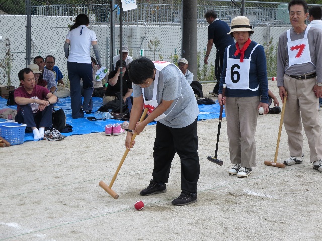 ゲートボール大会